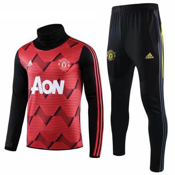 Chandal Manchester United 2019 2020 Rojo Amarillo Negro